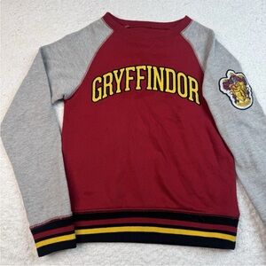 Harry Potter Universal‎ Studios Gryffindor Long Sleeve Sweatshirt YOUTH XS